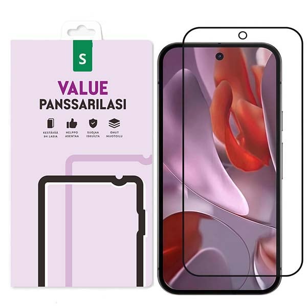 Google Pixel 9a 5G Turva panssarilasi&reg; koko n&auml;yt&ouml;lle